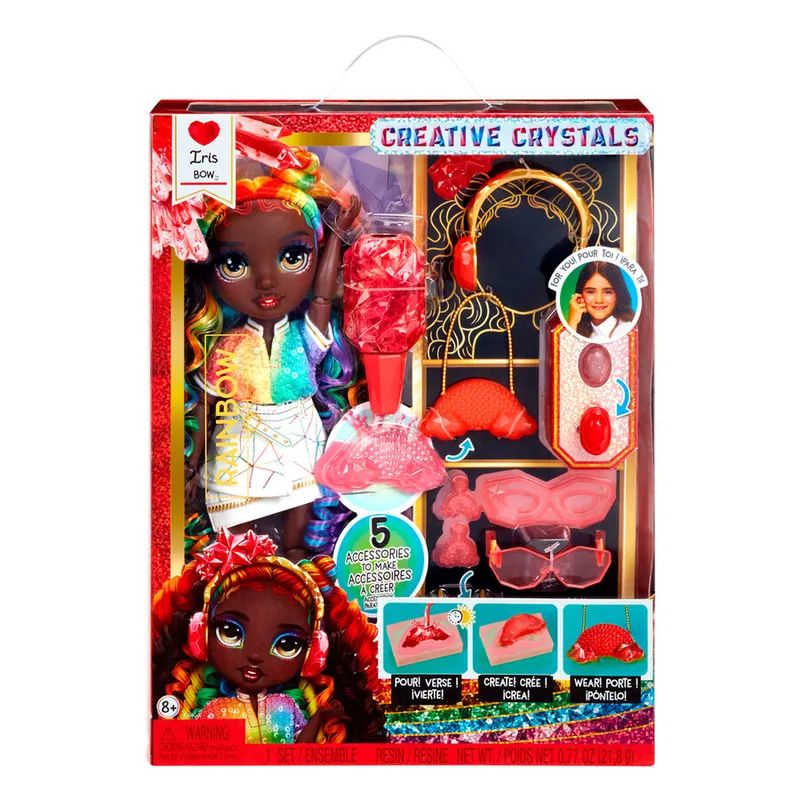 Muñeca Iris Crystal Fashion Rainbow High