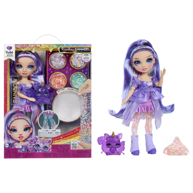 Muñeca Violet Feature Fantasy Rainbow Shimmers Rainbow High