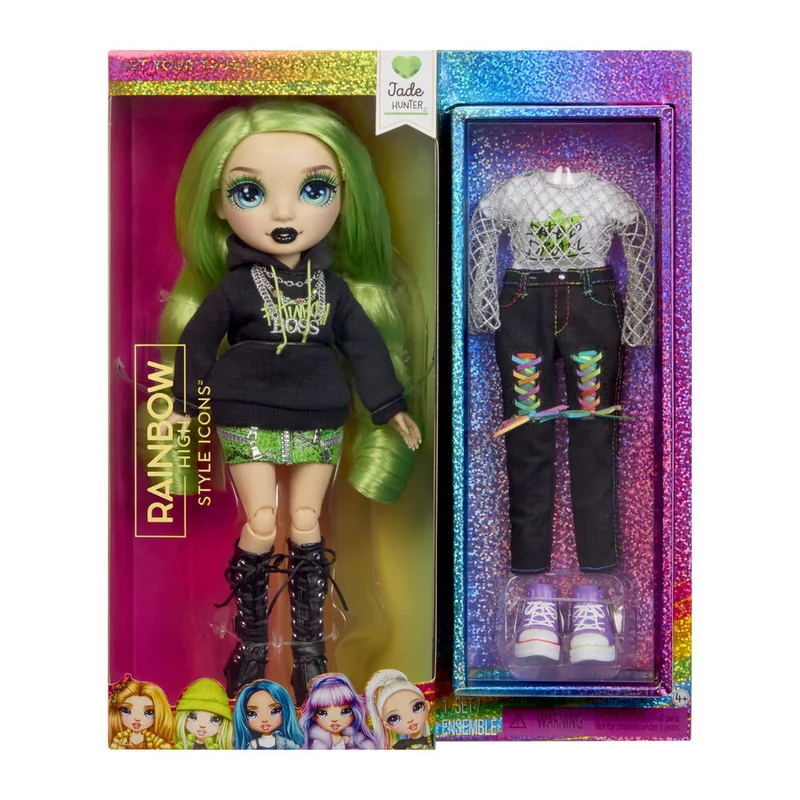 Muñeca Jade Style Icons Fashion Dolls Rainbow High