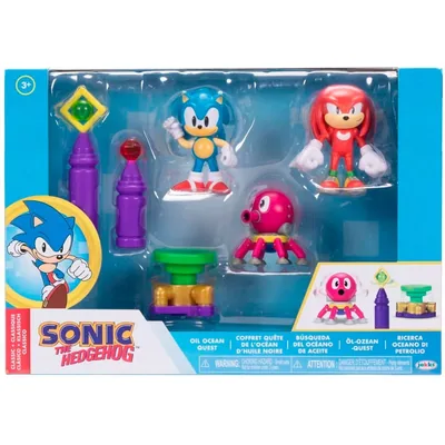 Blister diorama Oil Ocean Sonic the Hedgehog 6cm