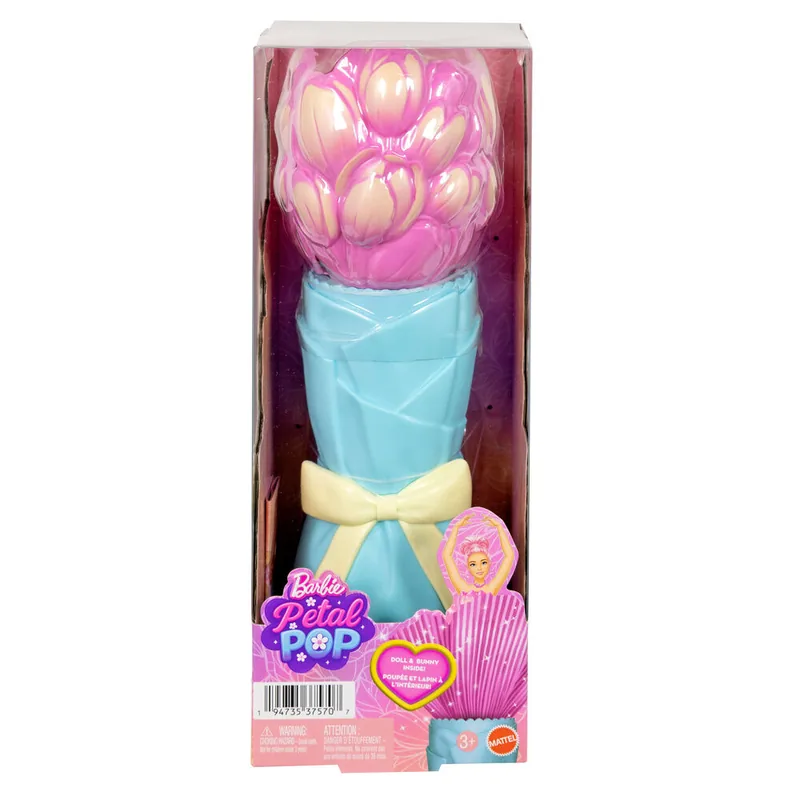 Muñeca Tulipan Rosa Petal Pop Barbie