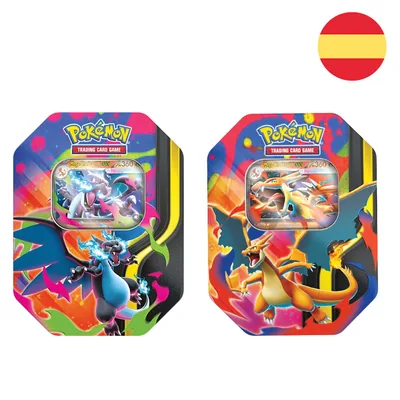 Lata Juego Cartas Coleccionables Spring ex Pokemon español