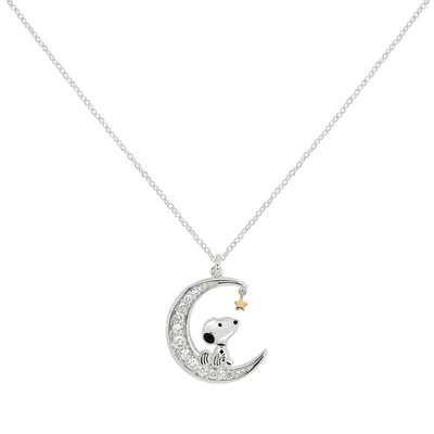 Colgante Luna Snoopy