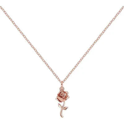 Colgante Rosa La Bella y la Bestia Disney