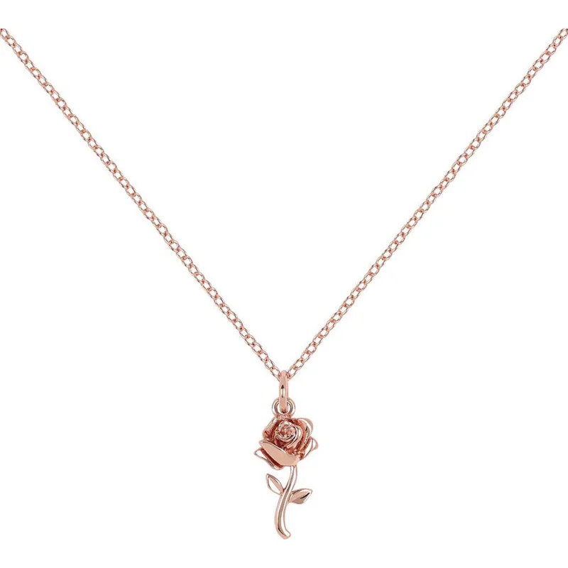Colgante Rosa La Bella y la Bestia Disney