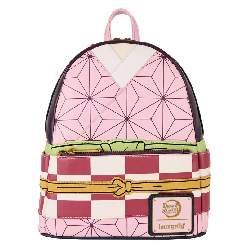 Mochila Nezuko Kamado Demon Slayer Kimetsu no Yaiba Loungefly 26cm