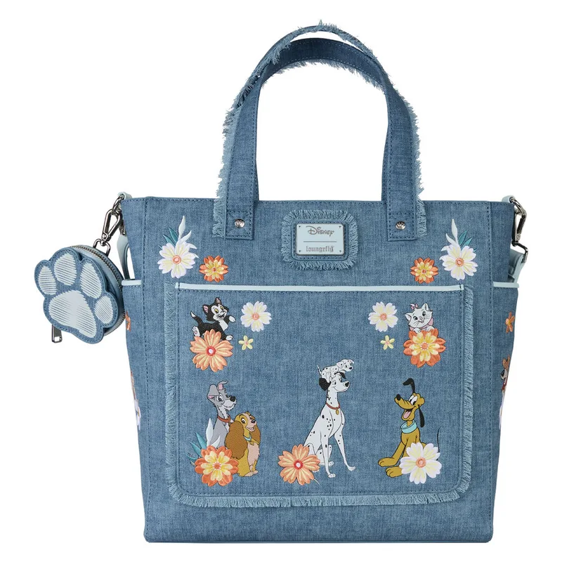 Bolso Mochila + Monedero Denim Disney Loungefly