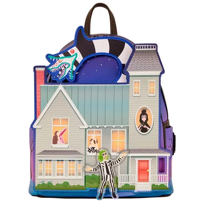 Mochila Beetlejuice Loungefly 26cm