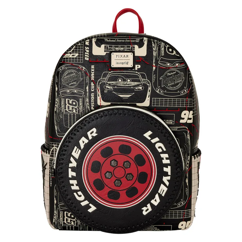 Mochila McQueen Cars Disney Pixar Loungefly 43cm