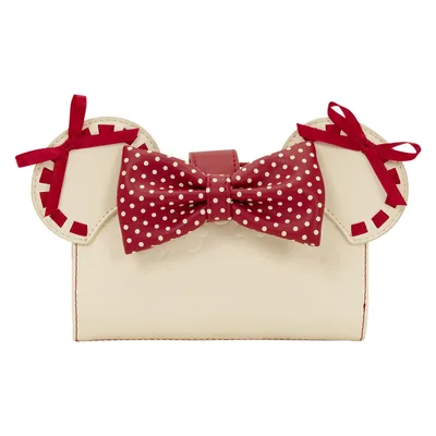 Cartera Rocks the Dots Coquette Minnie Mouse Disney Loungefly
