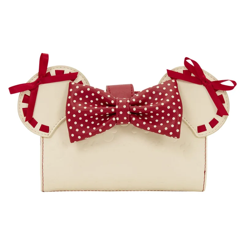 Cartera Rocks the Dots Coquette Minnie Mouse Disney Loungefly
