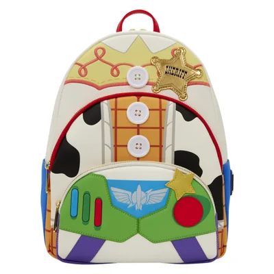 Mochila Jessie, Woody & Buzz Lightyear Toy Story 5 Disney Pixar Loungefly 31cm