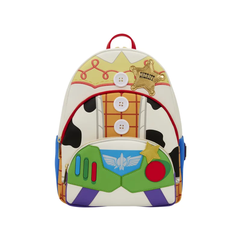 Mochila Jessie, Woody & Buzz Lightyear Toy Story 5 Disney Pixar Loungefly 31cm