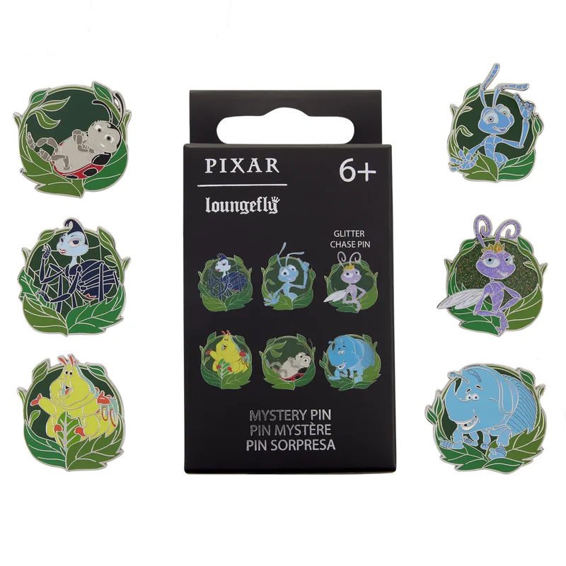 Blind Box Mystery Enamel Pin Bichos Disney Loungefly