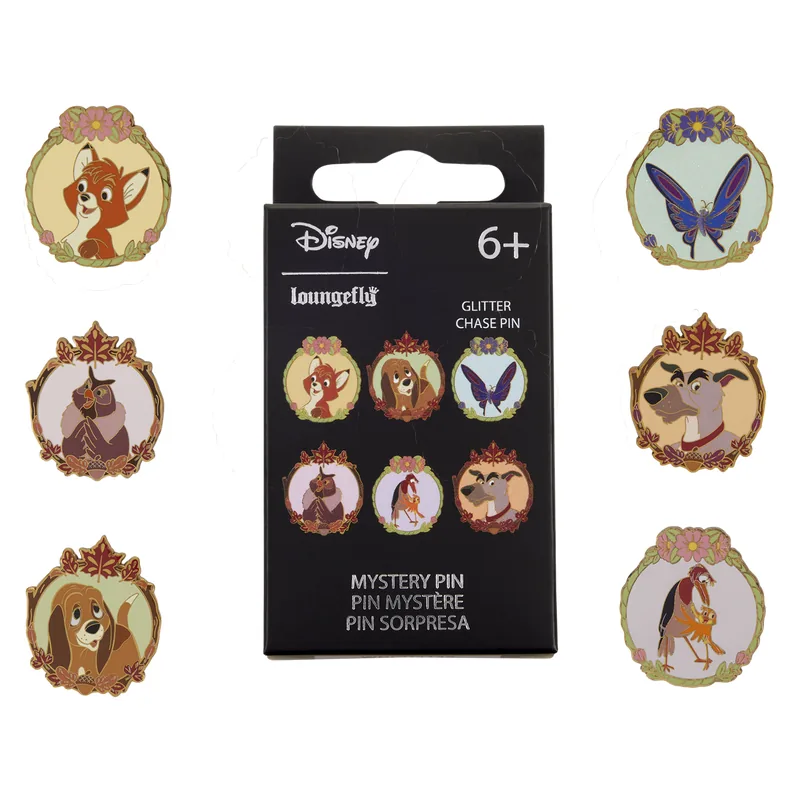 Blind Box Mystery Enamel Pin Tob y Toby Disney Loungefly