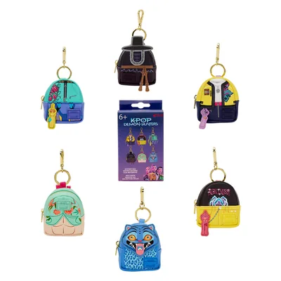 Llavero mini mochila KPop Demon Hunters Loungefly