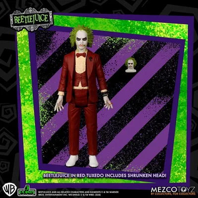 Figura Beetlejuice Red Tux Suite Beetlejuice 9,5cm