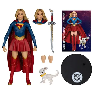 Figura Supergirl & Kripto Deluxe Theatrical Edition Supergirl DC Comics 18cm