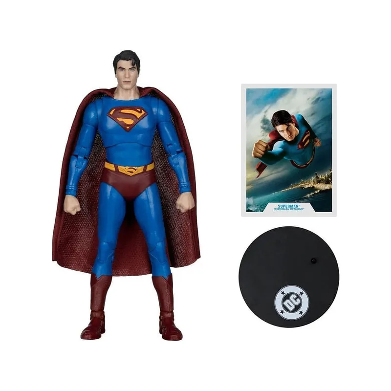 Figura Superman Multiverse DC Comics 18cm