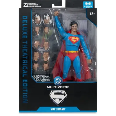 Figura Superman Deluxe Theatrical Edition Superman DC Comics 19cm