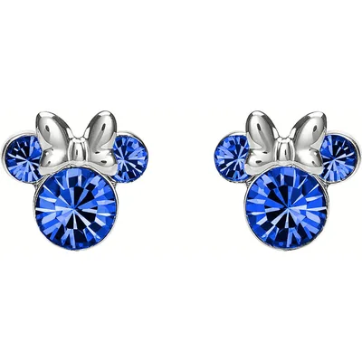 Pendientes Septiembre Minnie Disney plata