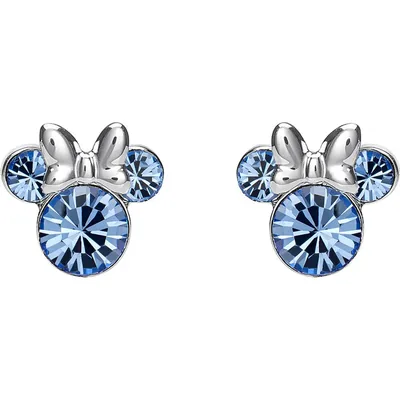 Pendientes Diciembre Minnie Disney plata
