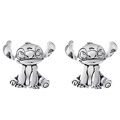 Pendientes Stitch Disney plata