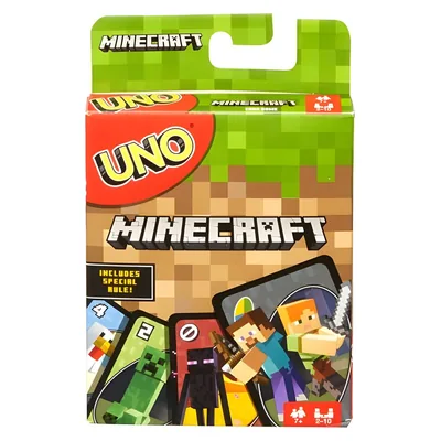 Juego cartas UNO Minecraft