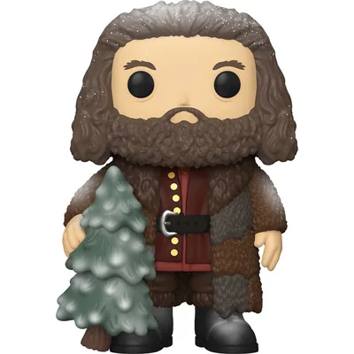 Figura POP Harry Potter Holiday Hagrid 15cm