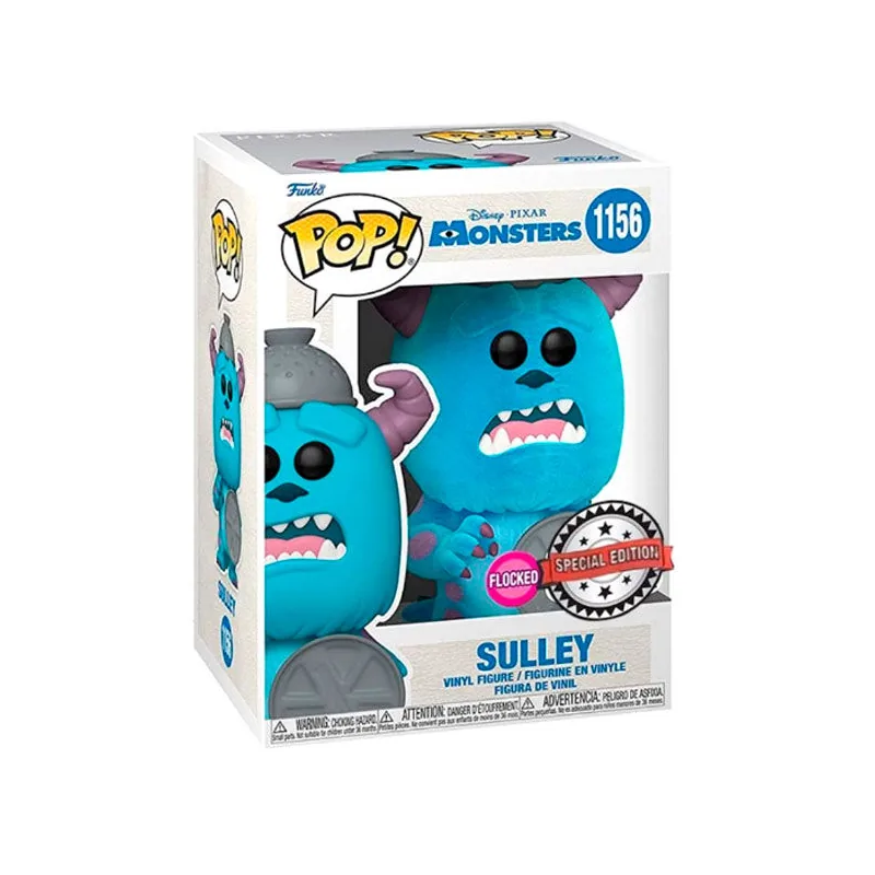 Figura POP Disney Disney Monstruos S.A. 20th Sulley Flocked Exclusive