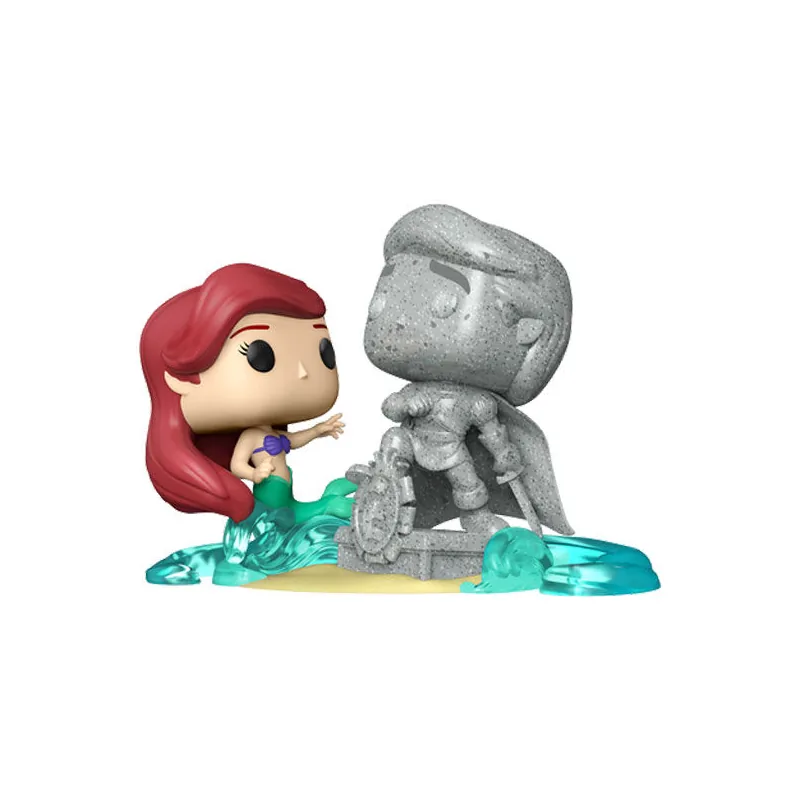 Figura POP Disney Ultimate Princess La Sirenita Ariel & Statue Eric Exclusive
