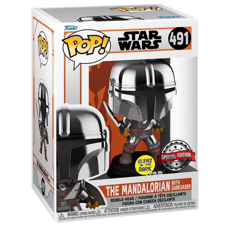 Figura POP Star Wars The Mandalorian Exclusive