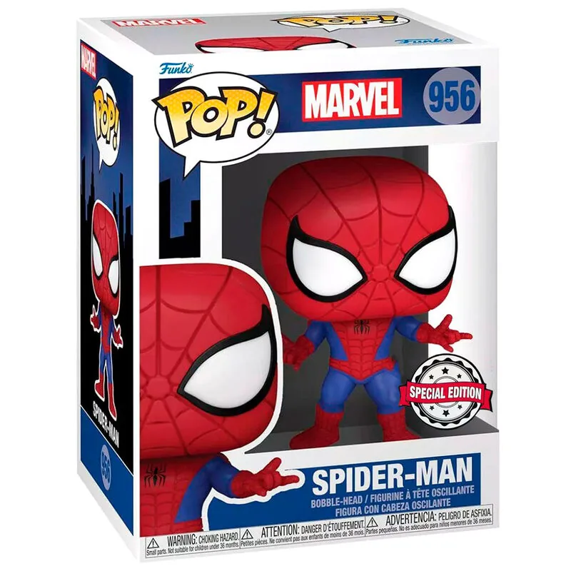 Figura POP Marvel Spider-man Spiderman Exclusive