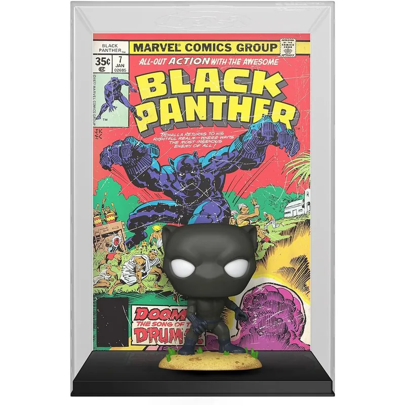 Figura POP Comic Cover Marvel Black Panther