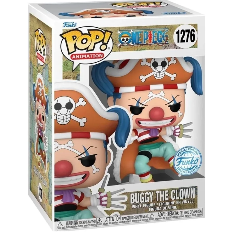 Figura POP One Piece Buggy the Clown Exclusive
