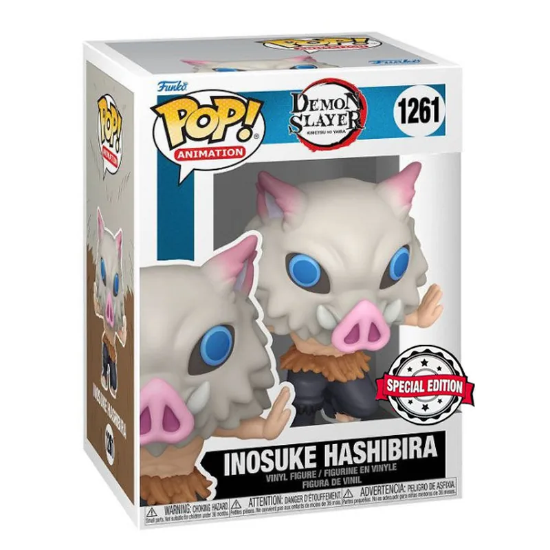 Figura POP Demon Slayer Kimetsu no Yaiba Inosuke Hashibira Exclusive