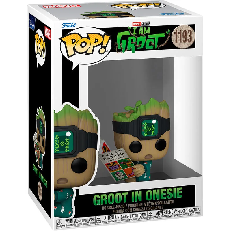 Figura POP Marvel I am Groot - Groot in Onesie