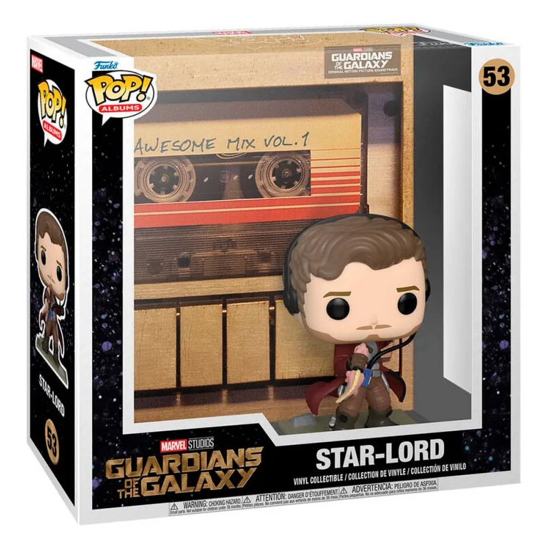 Figura POP Album Marvel Guardianes de la Galaxia Star-Lord