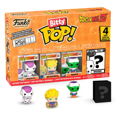 Blister 4 figuras Bitty POP Dragon Ball Z Kid Buu
