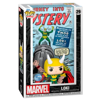 Figura POP Comic Cover Marvel Loki Exclusive