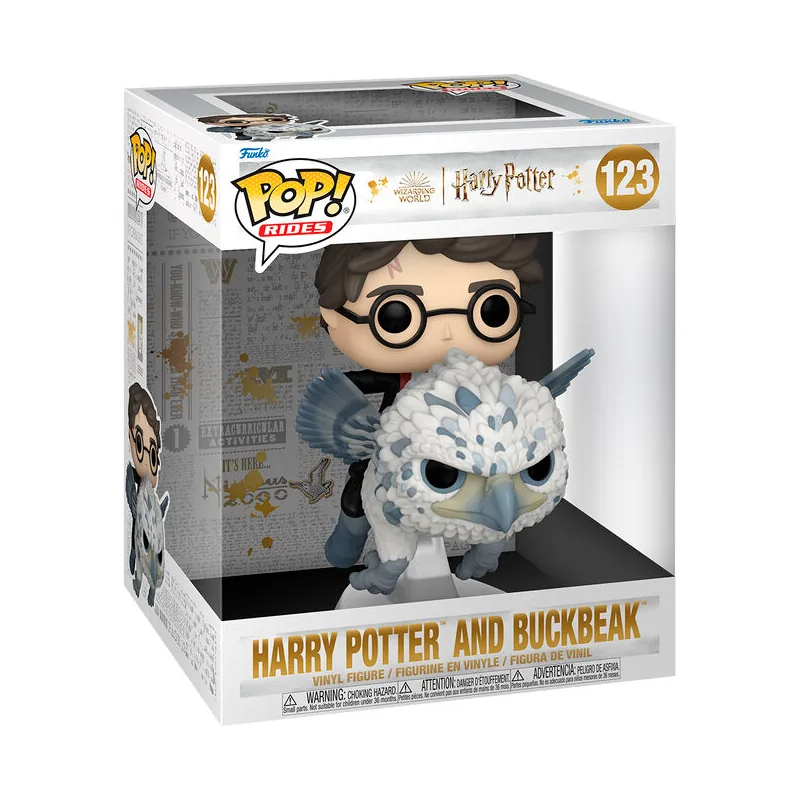 Figura POP Rides Deluxe Harry Potter y el Prisionero de Azkaban - Harry Potter & Buckbeak