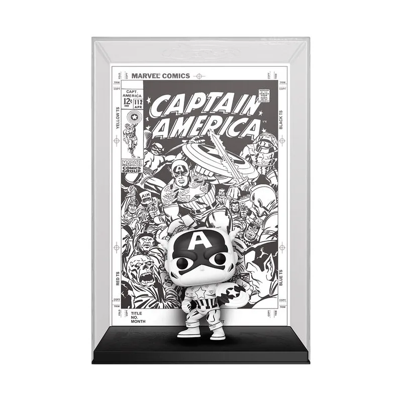 Figura POP Comic Covers Marvel Captain America