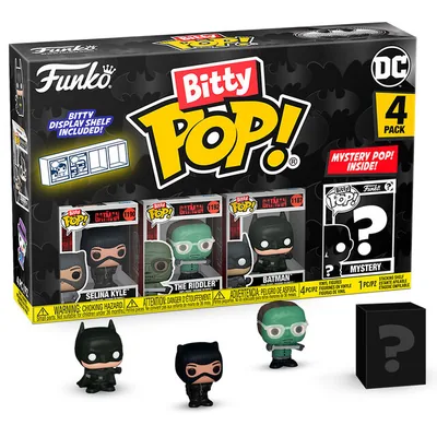Blister 4 figuras Bitty POP DC Comics Batman Selina Kyle