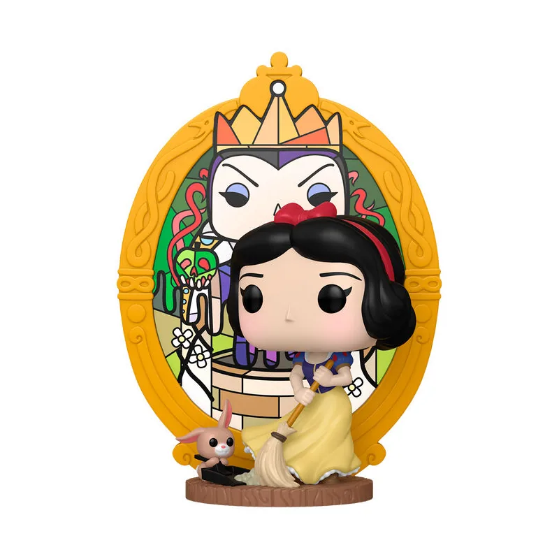 Figura POP Deluxe Disney Snow White Blancanieves Evil Queen Stained Glass