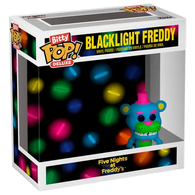 Figura Bitty POP Deluxe Five Nights at Freddys Blacklight Freddy