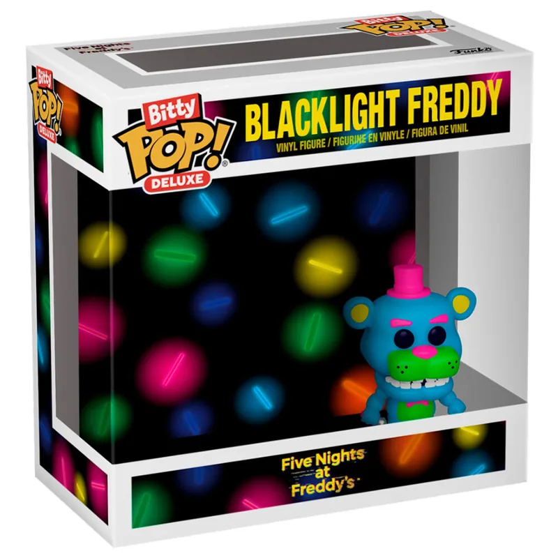 Figura Bitty POP Deluxe Five Nights at Freddys Blacklight Freddy