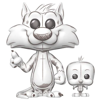 Figura POP Looney Tunes Sylvester & Tweety