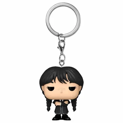 Llavero Pocket POP Miercoles Wednesday Addams