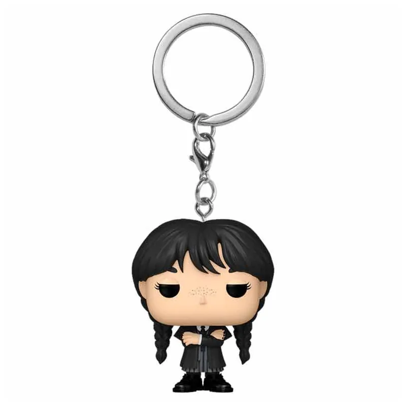 Llavero Pocket POP Miercoles Wednesday Addams
