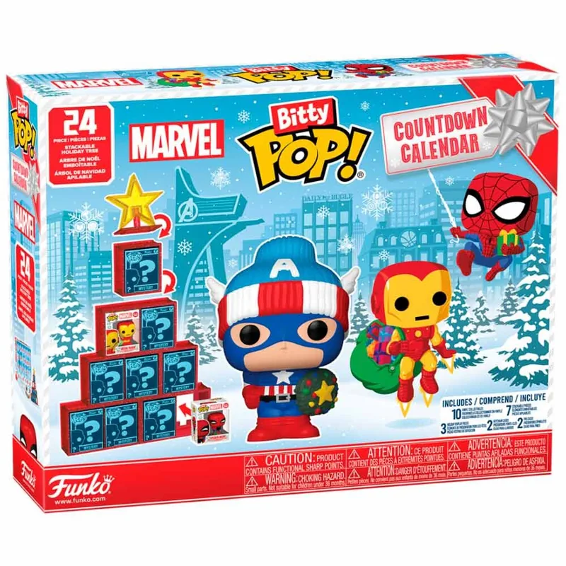 Calendario adviento Bitty POP Marvel